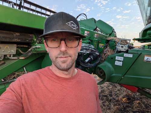 Justin Day 8 Harvest 2024 Selfie
