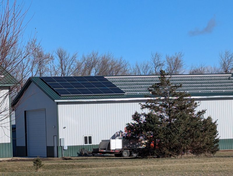 Panels on Machine Shed