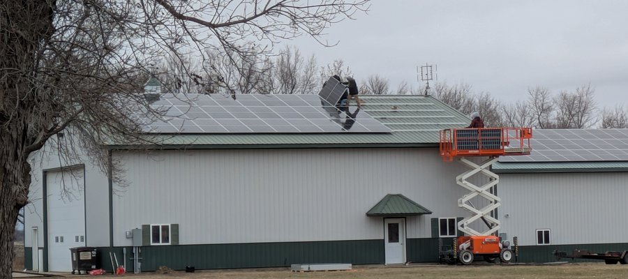 Panels on Heated Shop