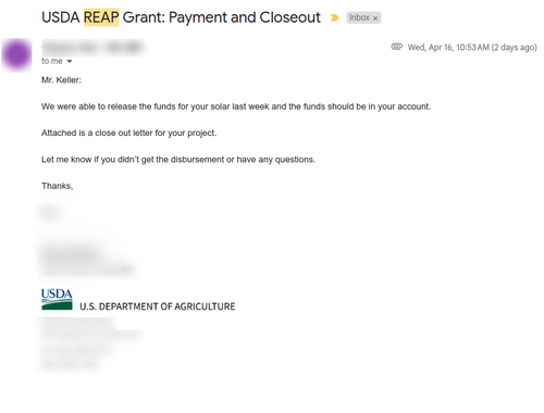 REAP Payment Secured